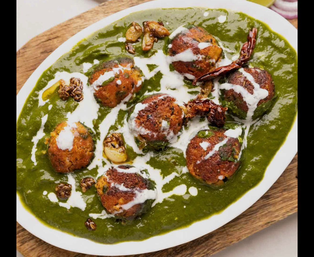 Spinach Kofta.