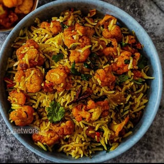 Chili Gobi Biryani