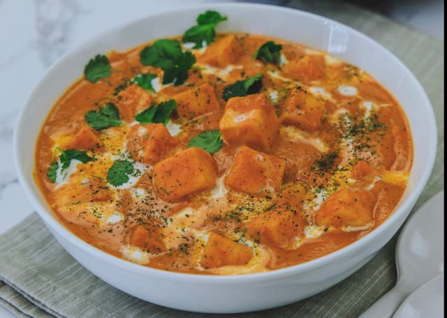 Paneer Butter Masala.