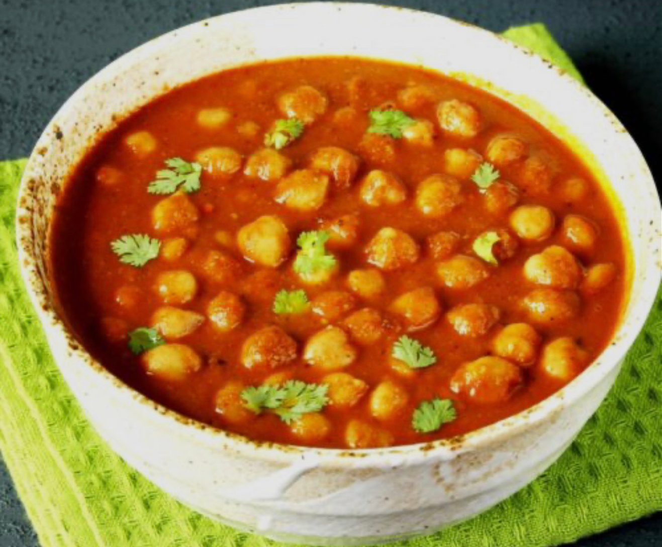 Chana masala.