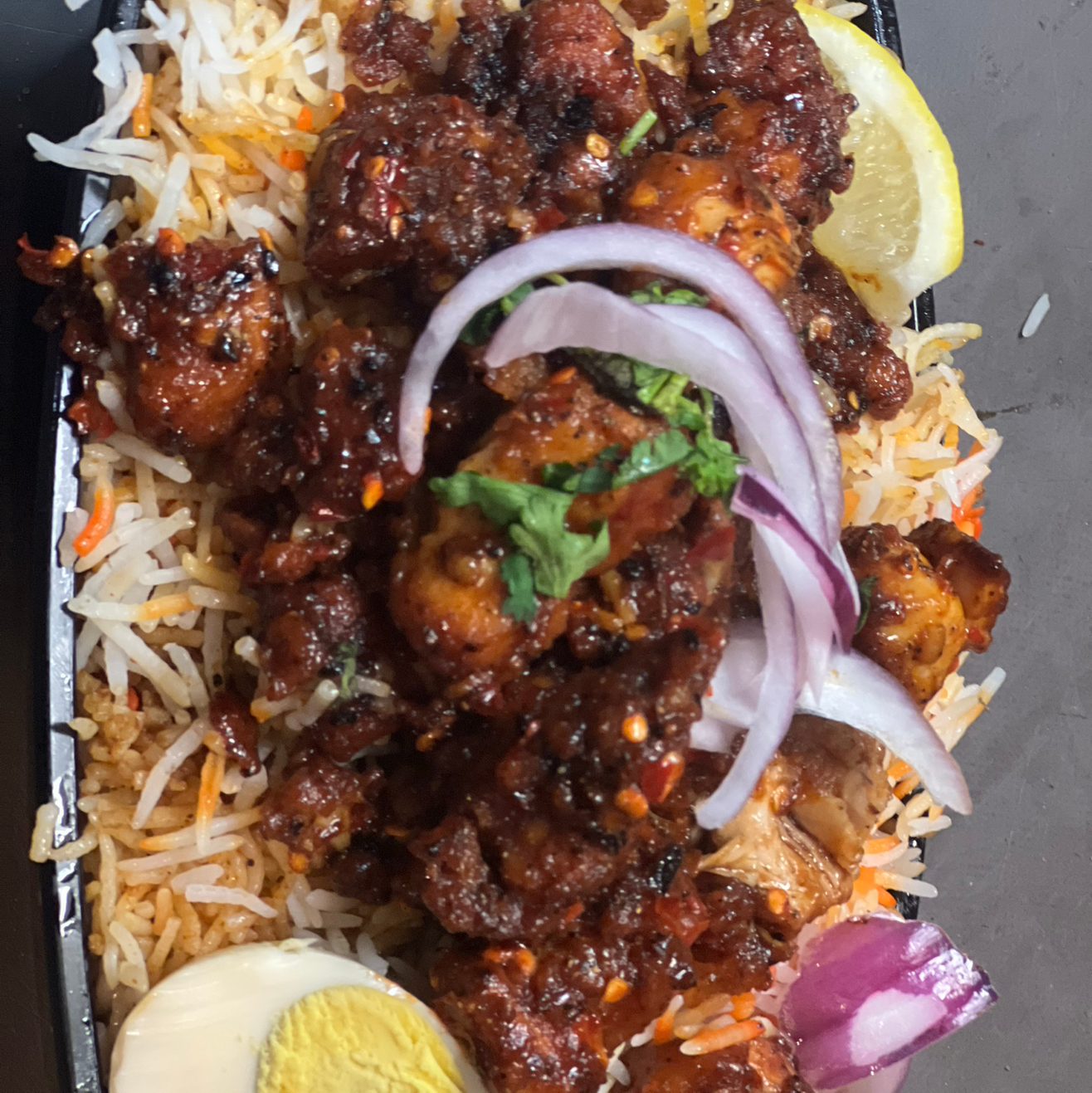 Mirchi Chicken Biryani.